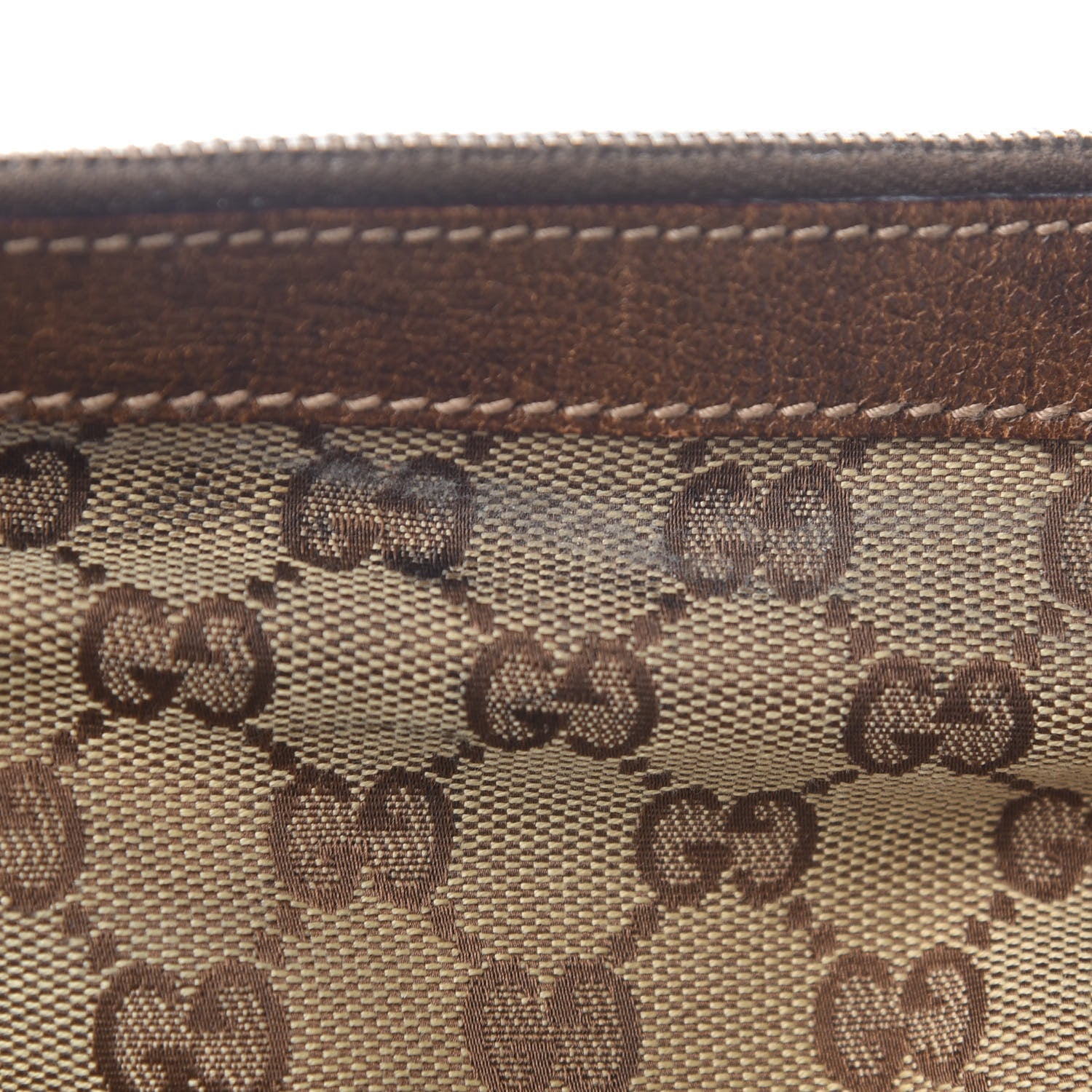 Gucci Monogram Pelham Studded Shoulder Bag Ebony 13 of 13