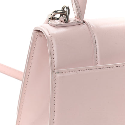 Balenciaga Shiny Box Calfskin Small Hourglass Top Handle Bag Light Rose 17 of 19
