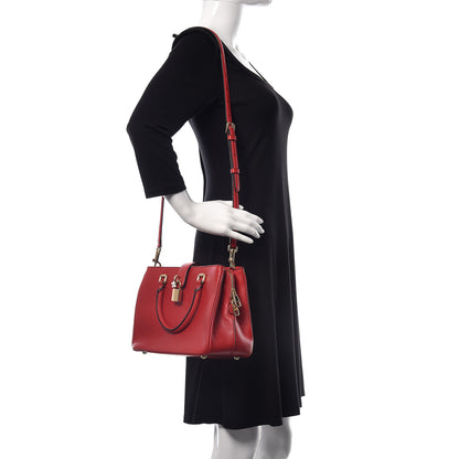 Dolce & Gabbana Pebbled Calfskin Small Tote Red 2 of 9
