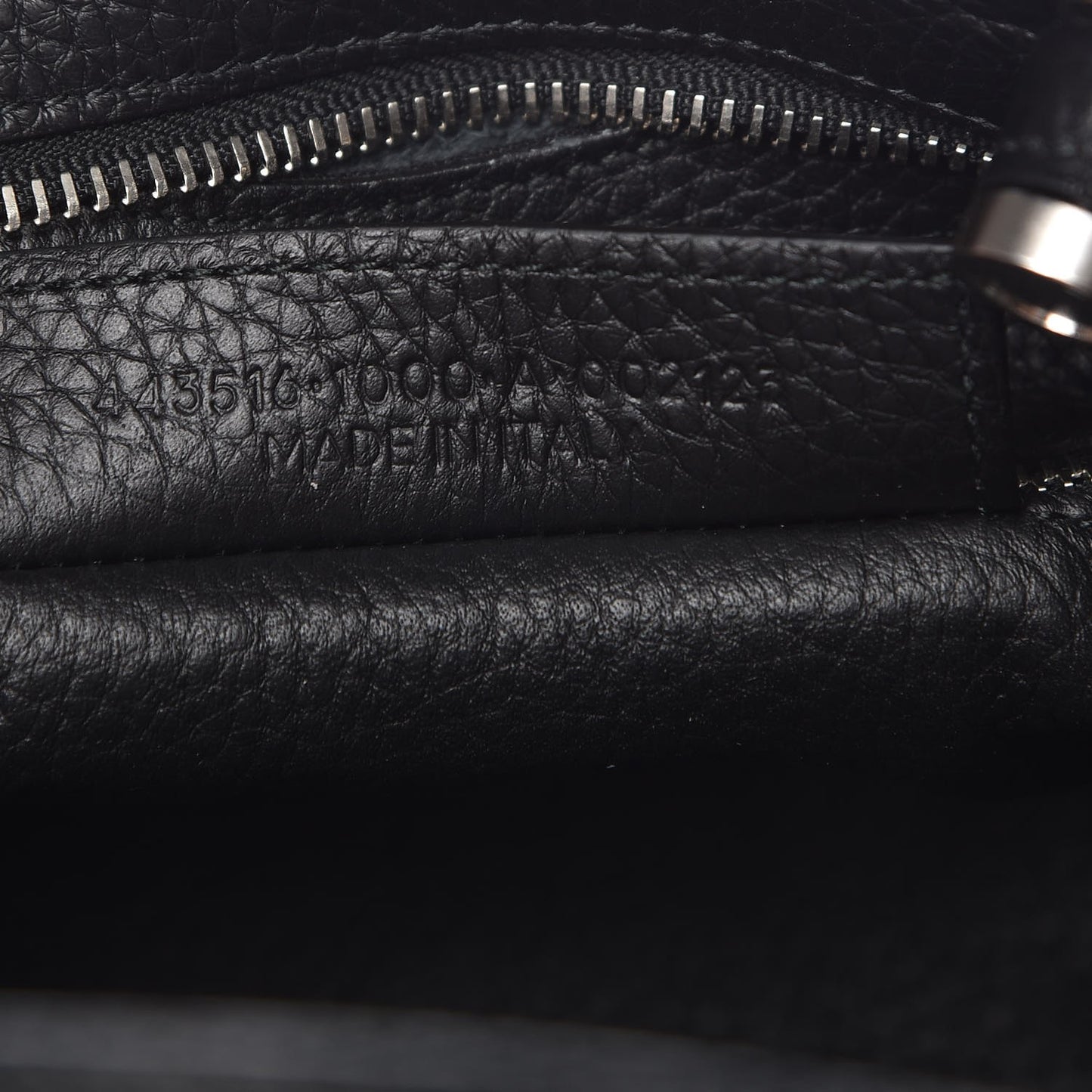 Veau Grana Perforated Blackout Hardware S City Black