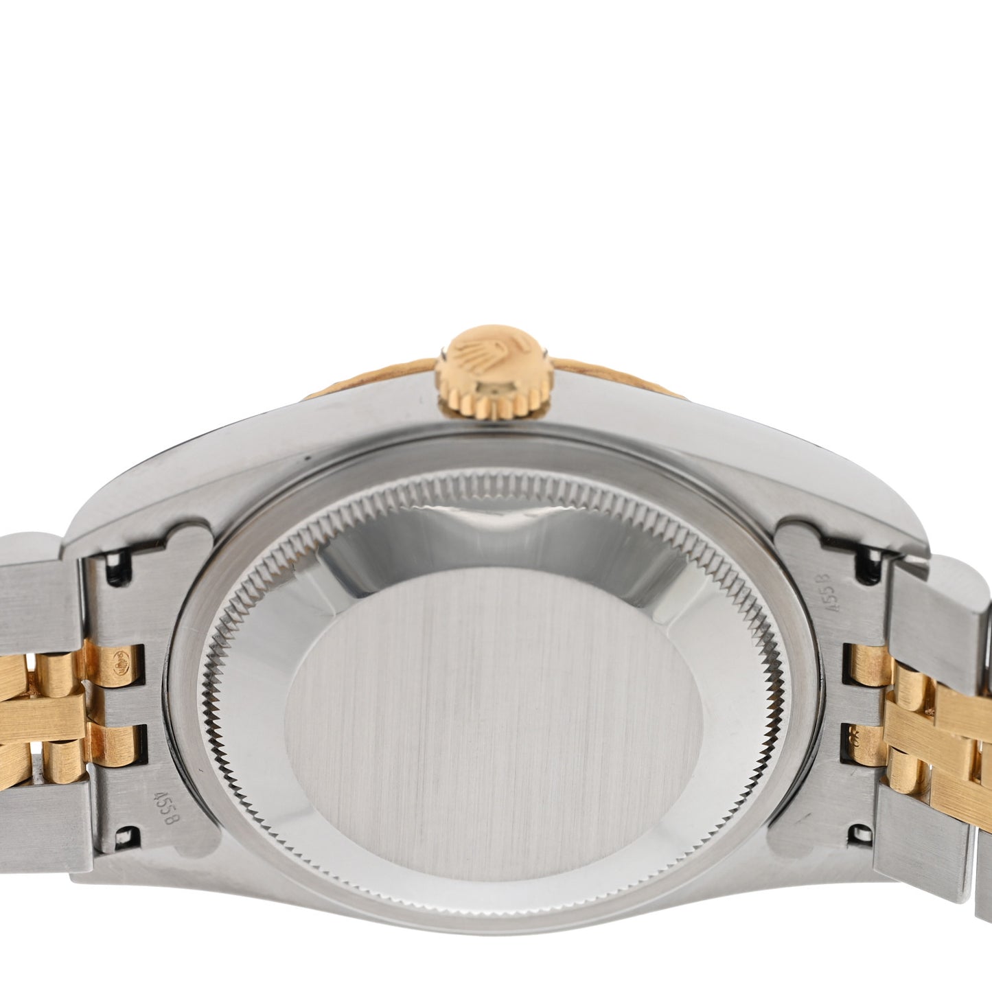 Stainless Steel 18K Yellow Gold Diamond 36mm Oyster Perpetual Datejust Watch Champagne 16233