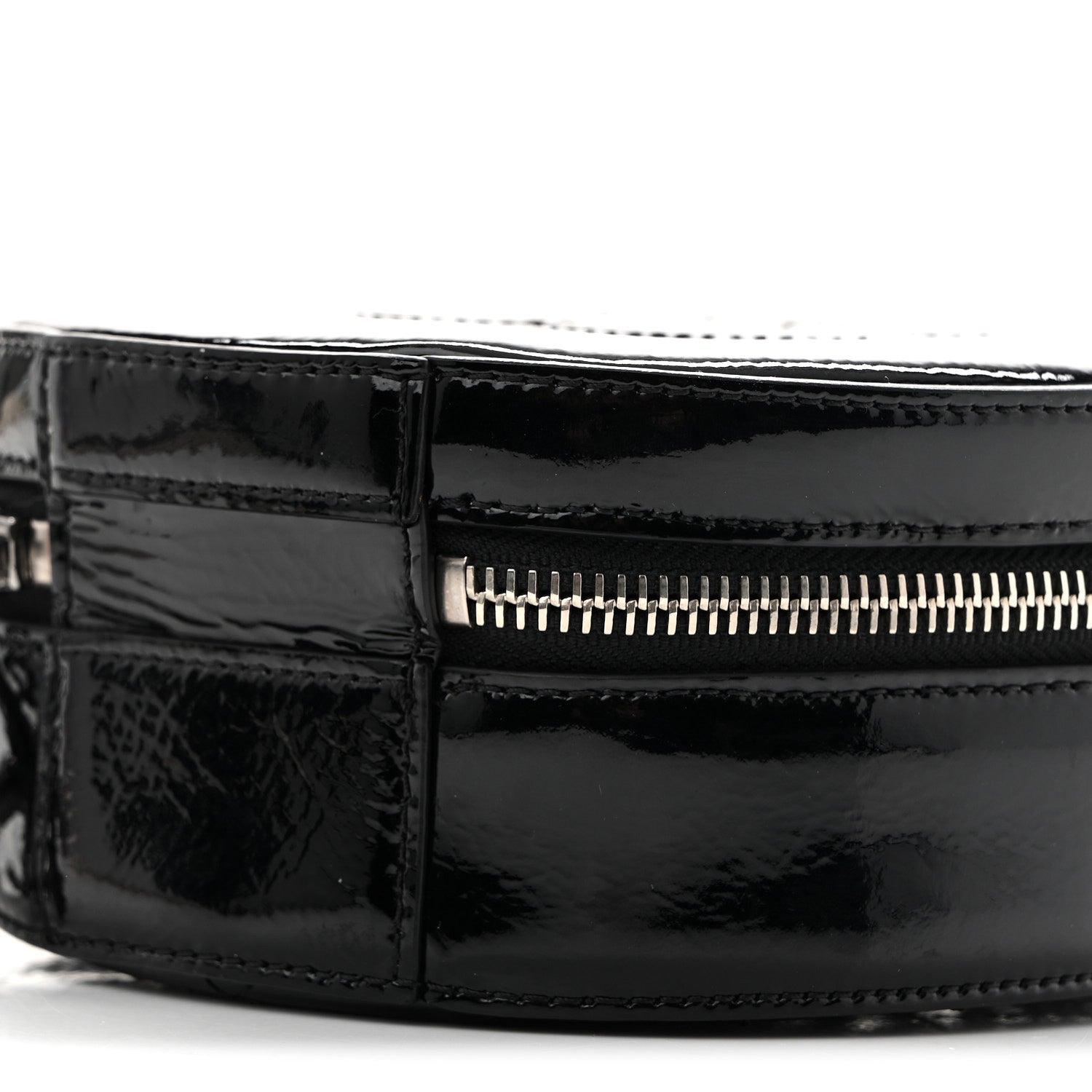 Chanel Patent Round As Earth Evening Bag Black 10 of 11