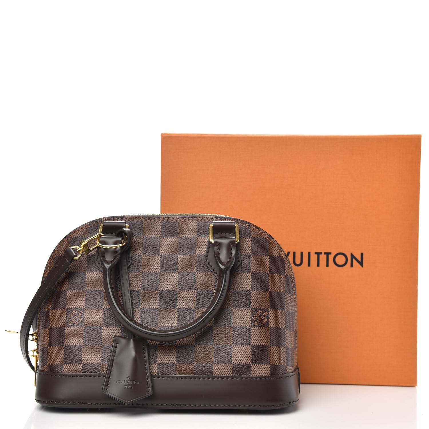 Louis Vuitton Damier Ebene Alma BB 10 of 10