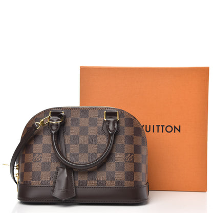 Louis Vuitton Damier Ebene Alma BB 10 of 10