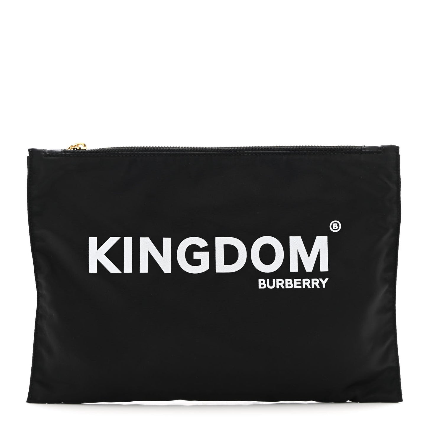 Nylon Kingdom Flat Pouch Black