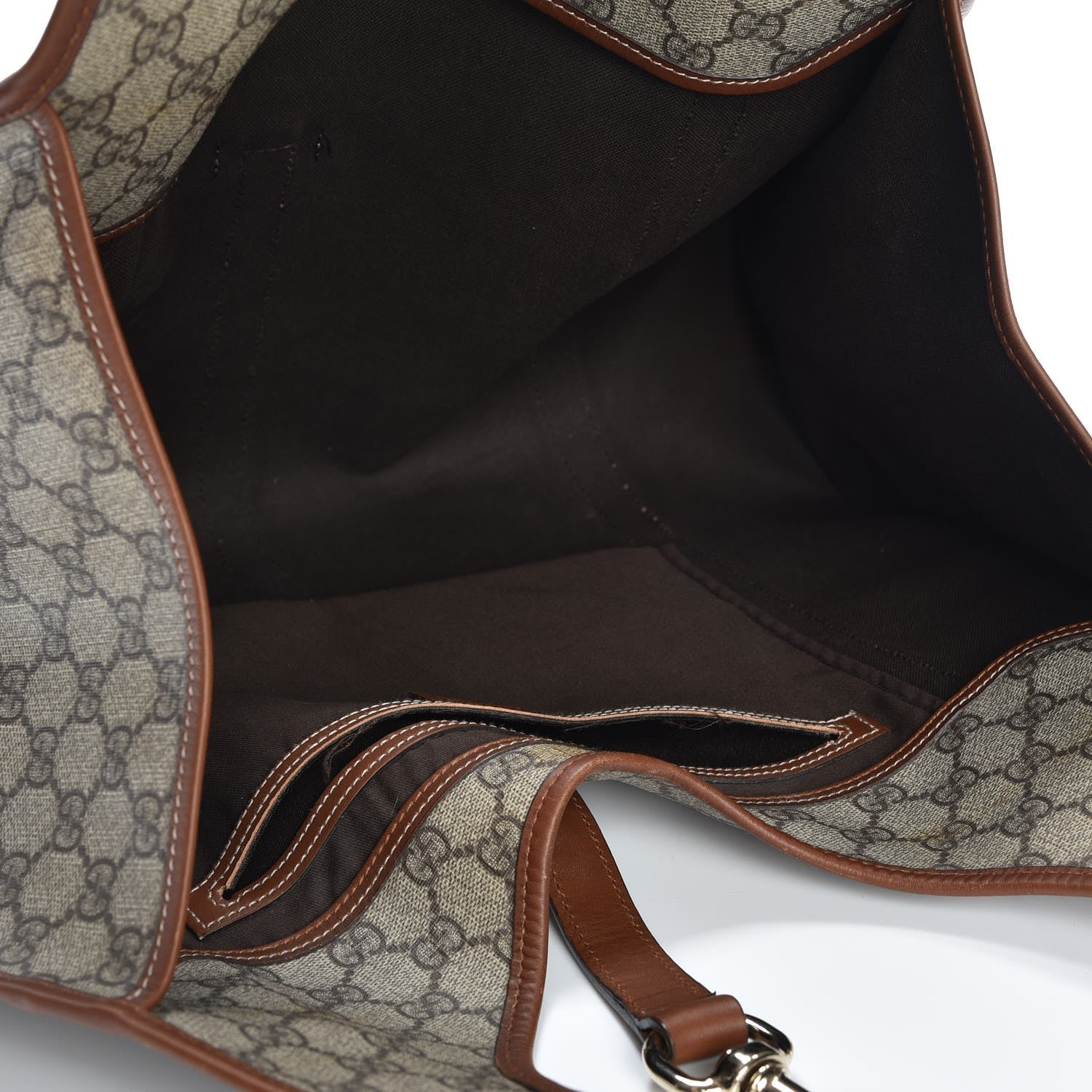 Gucci GG Plus Monogram Large Joy Shoulder Bag Brown 5 of 10