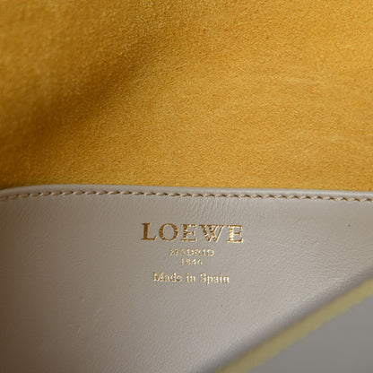 Loewe Smooth Calfskin Ines Clutch Mink Yellow 10 of 11