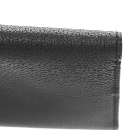 Louis Vuitton Soft Calfskin My Lockme Compact Wallet Black 10 of 10