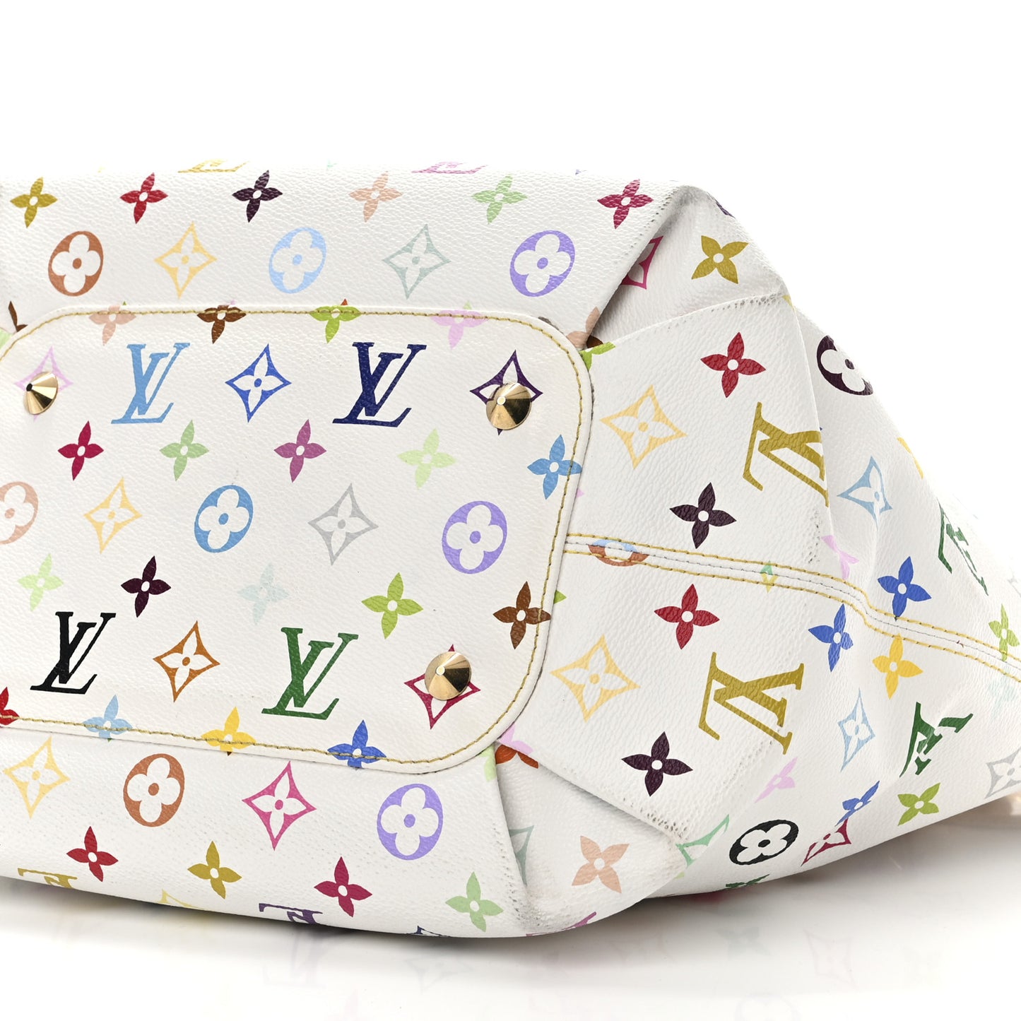 Monogram Multicolor Annie MM White