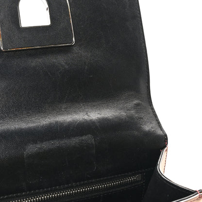 Christian Dior Metallic Glazed Calfskin Diorama Club Bag Rose Gold Pink 10 of 10
