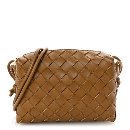 Bottega Veneta Nappa Intrecciato Mini Loop Camera Bag Camel 1 of 10