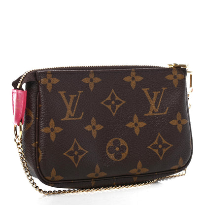 Louis Vuitton Monogram 2020 Christmas Animation Roller Coaster Mini Pochette Accessories Pivoine 2 of 4