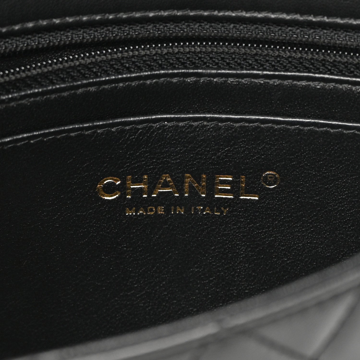 Chanel Lambskin Quilted Mini Rectangular Flap Black 6 of 12