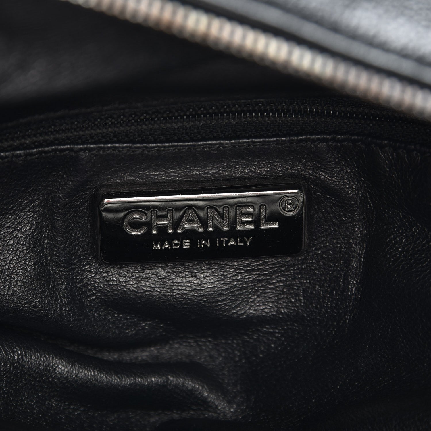 Chanel Deerskin Medium Luxe Ligne Bowler Black 6 of 7
