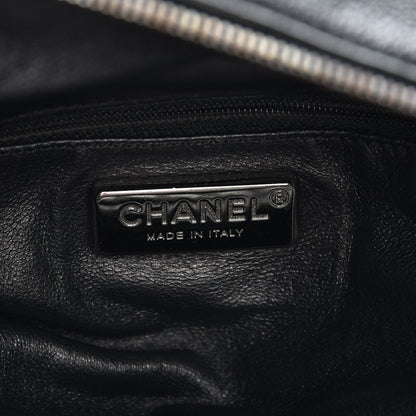 Chanel Deerskin Medium Luxe Ligne Bowler Black 6 of 7