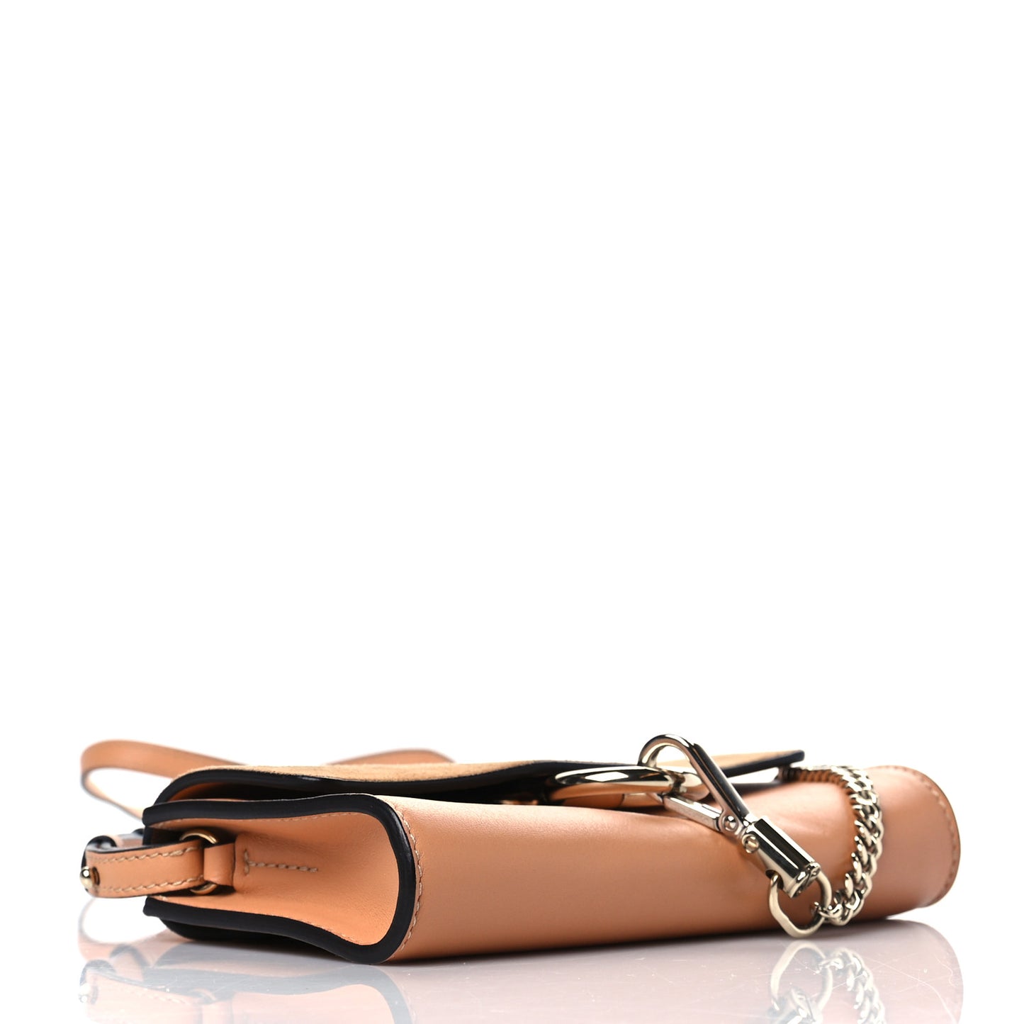 Calfskin Mini Faye Shoulder Bag Blushy Pink
