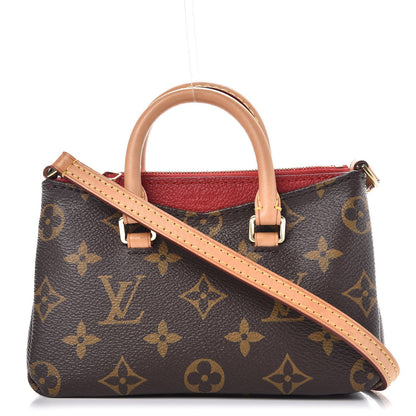 Louis Vuitton Monogram Nano Pallas Cherry 1 of 9