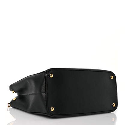 Prada Saffiano Lux Large Galleria Double Zip Tote Black 4 of 15