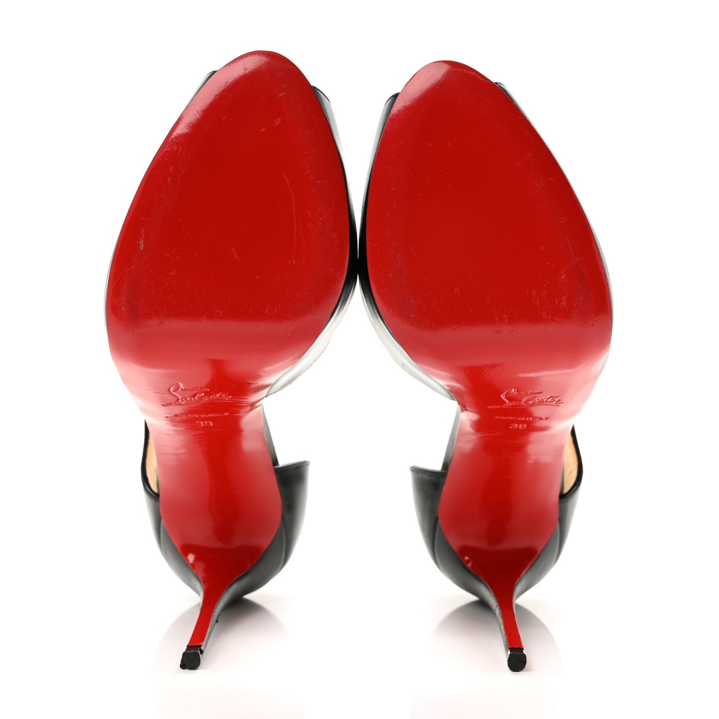 Calfskin Catchy Two 120 Pumps 39 Black