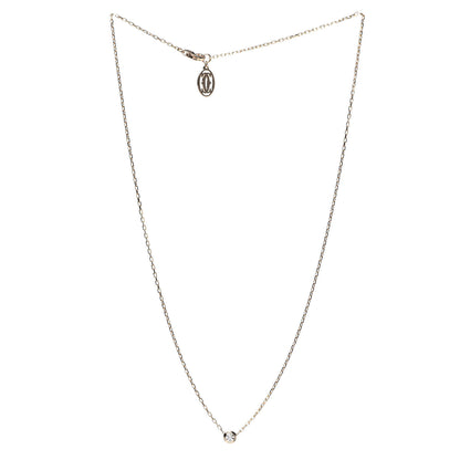 Cartier 18K Pink Gold Diamond SM D'Amour Pendant Necklace 3 of 6