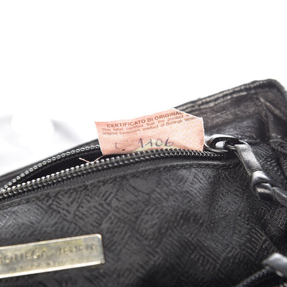 Bottega Veneta BOTTEGA VENETA Nappa Intrecciato Flap Bag Black 9 of 12