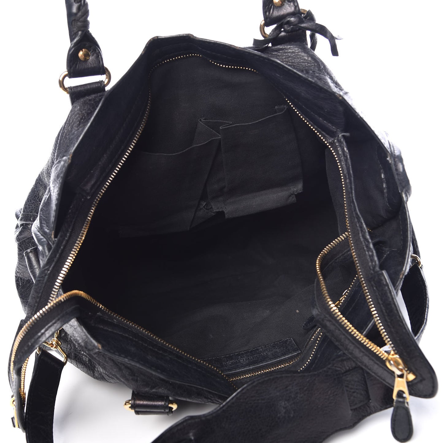 Agneau Giant 12 Gold Hardware City Black