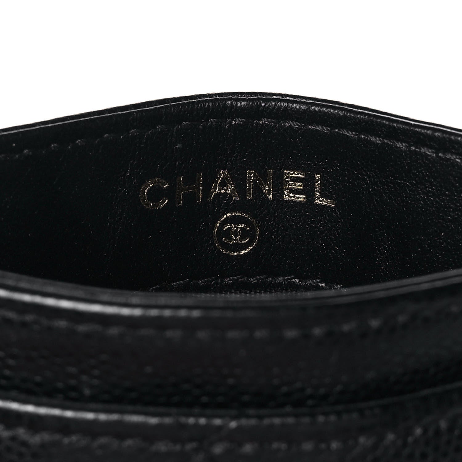 Chanel Caviar Quilted French New Wave Card Holder Black 6 of 7