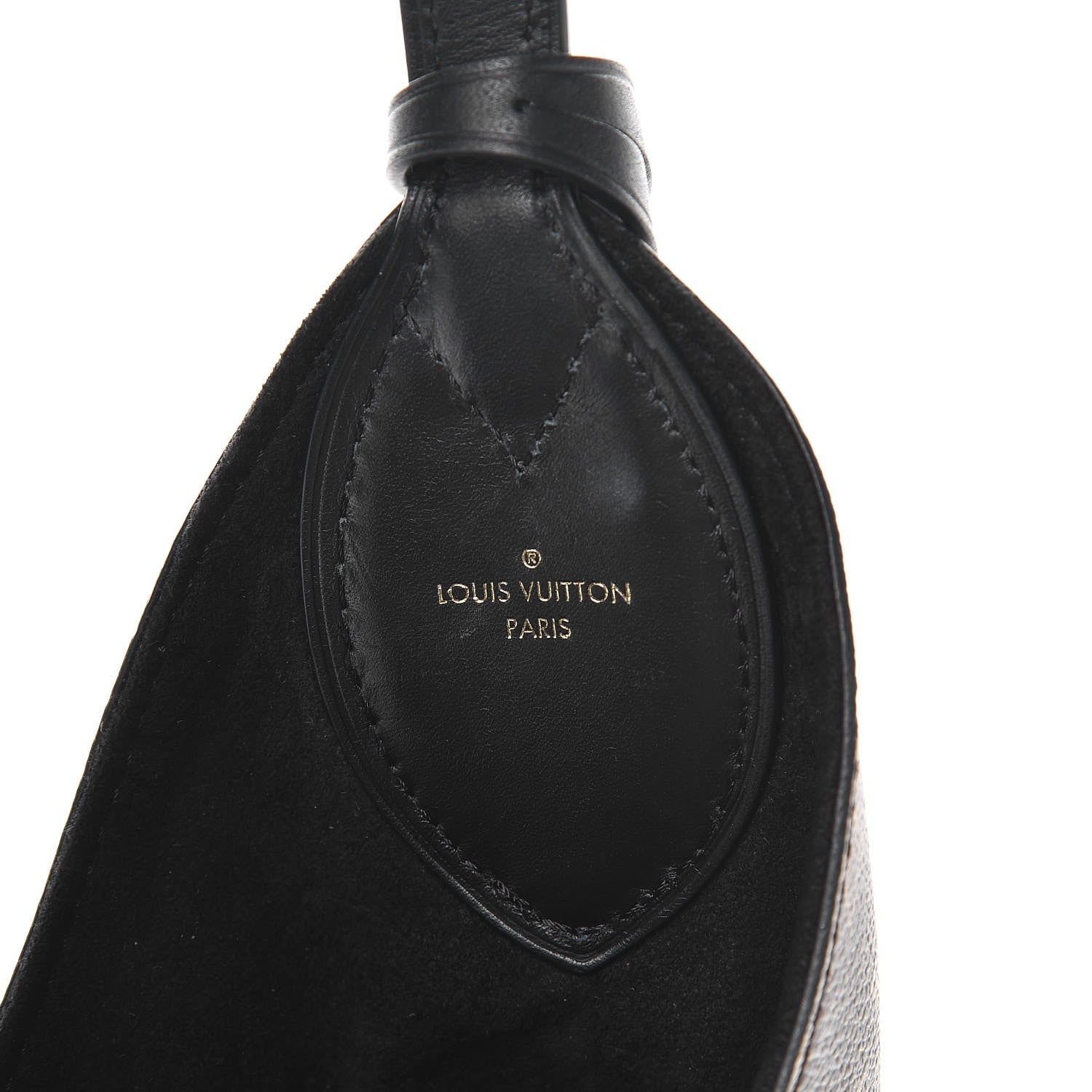 Louis Vuitton Monogram Flower Hobo Black 6 of 9