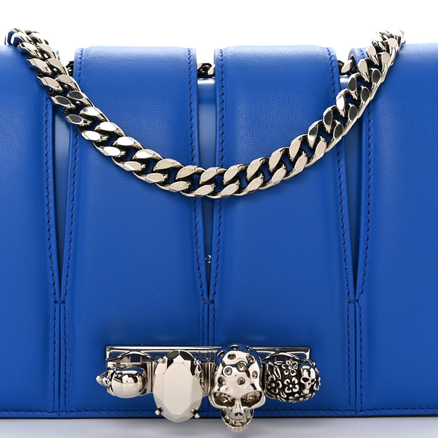 Calfskin Small Slash Bag Blue