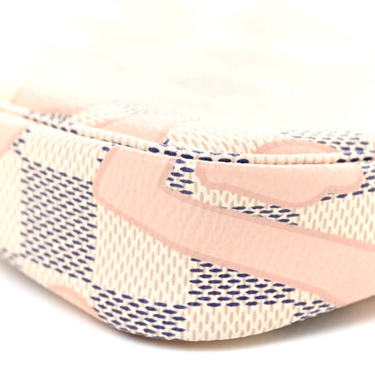 Louis Vuitton Damier Azur Tahitienne Mini Pochette Accessories 10 of 11