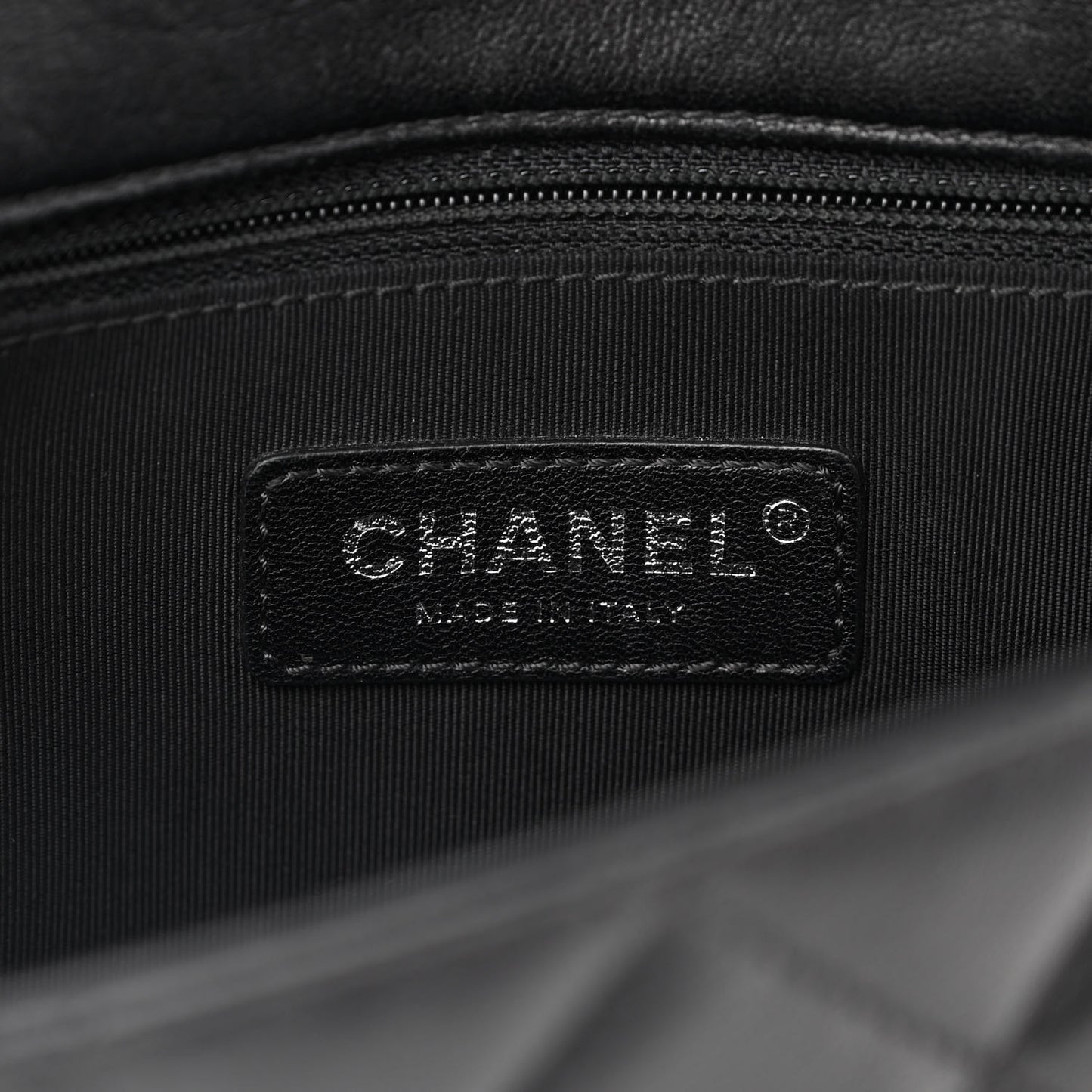 Lambskin Plexiglass Quilted Small Cuba Color Flap Black Multicolor