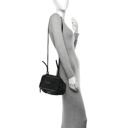 Givenchy Tumbled Sheepskin Mini Pandora Black 2 of 13