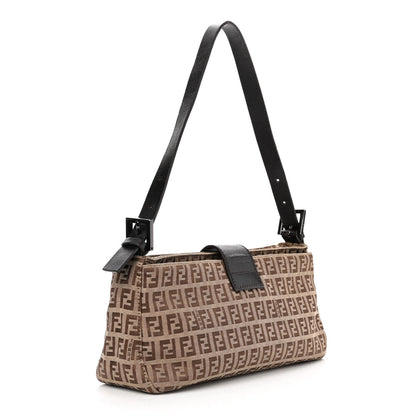 Fendi Zucchino Baguette Brown 3 of 12