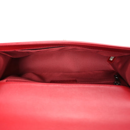 Chanel Lambskin Quilted New Medium Boy Flap Red 5 of 10