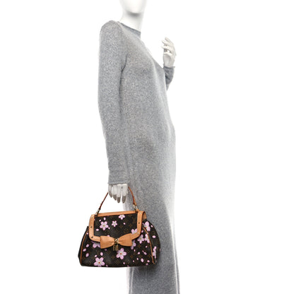 Louis Vuitton LOUIS VUITTON Monogram Cherry Blossom Sac Retro Bag Brown 2 of 11