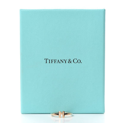 Tiffany 18K Rose Gold T Wire Ring 51 5.75 5 of 5