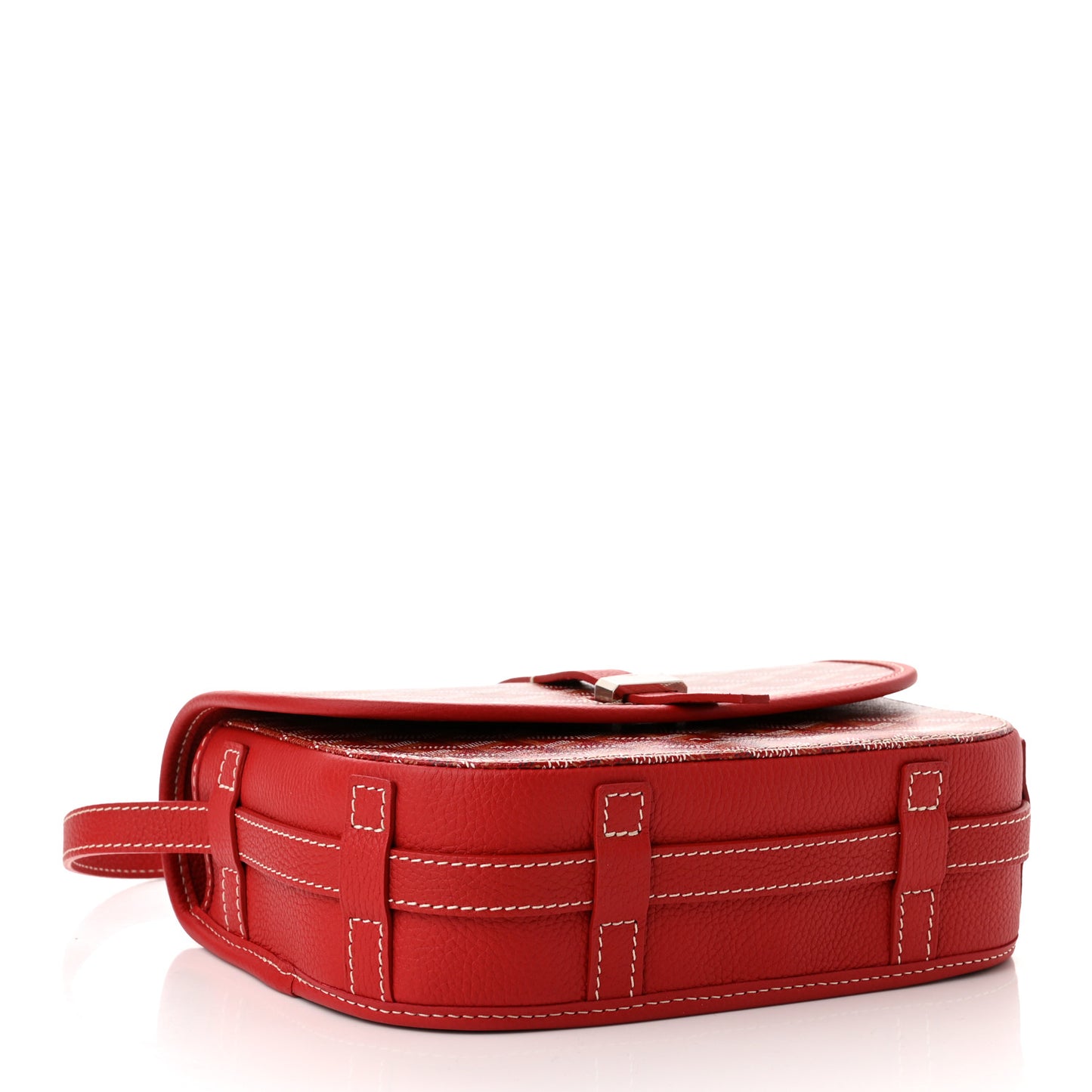 Goyardine Belvedere II PM Messenger Bag Red