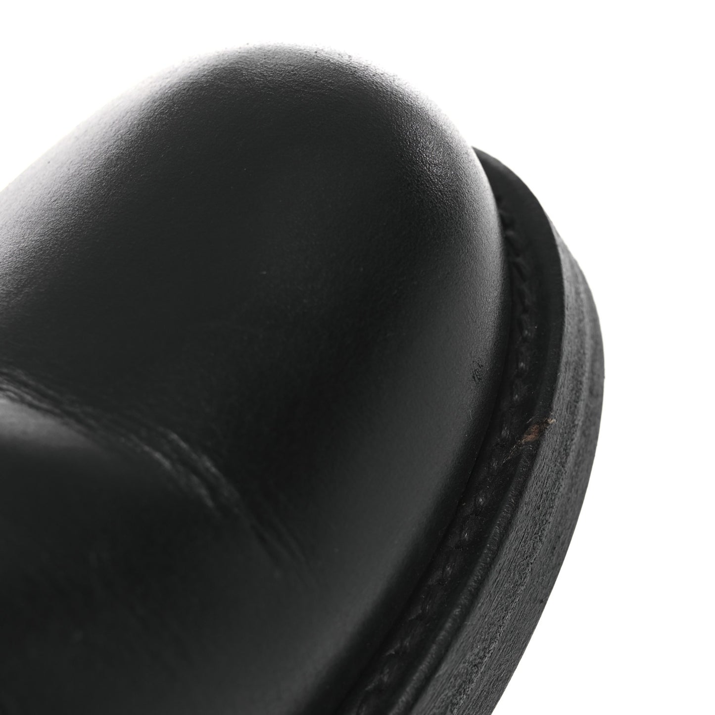 Calfskin Monogram Metropolis Flat Ranger Boots 37.5 Black