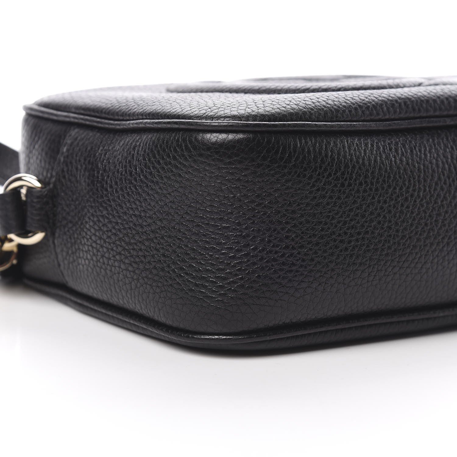 Gucci Pebbled Calfskin Small Soho Disco Bag Black 9 of 10