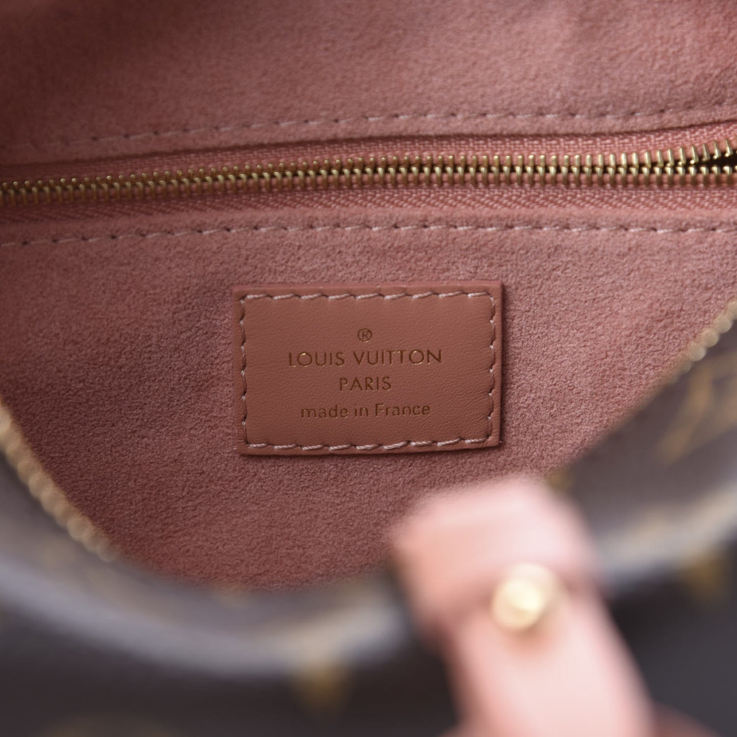 Monogram Petite Malle Souple Peach