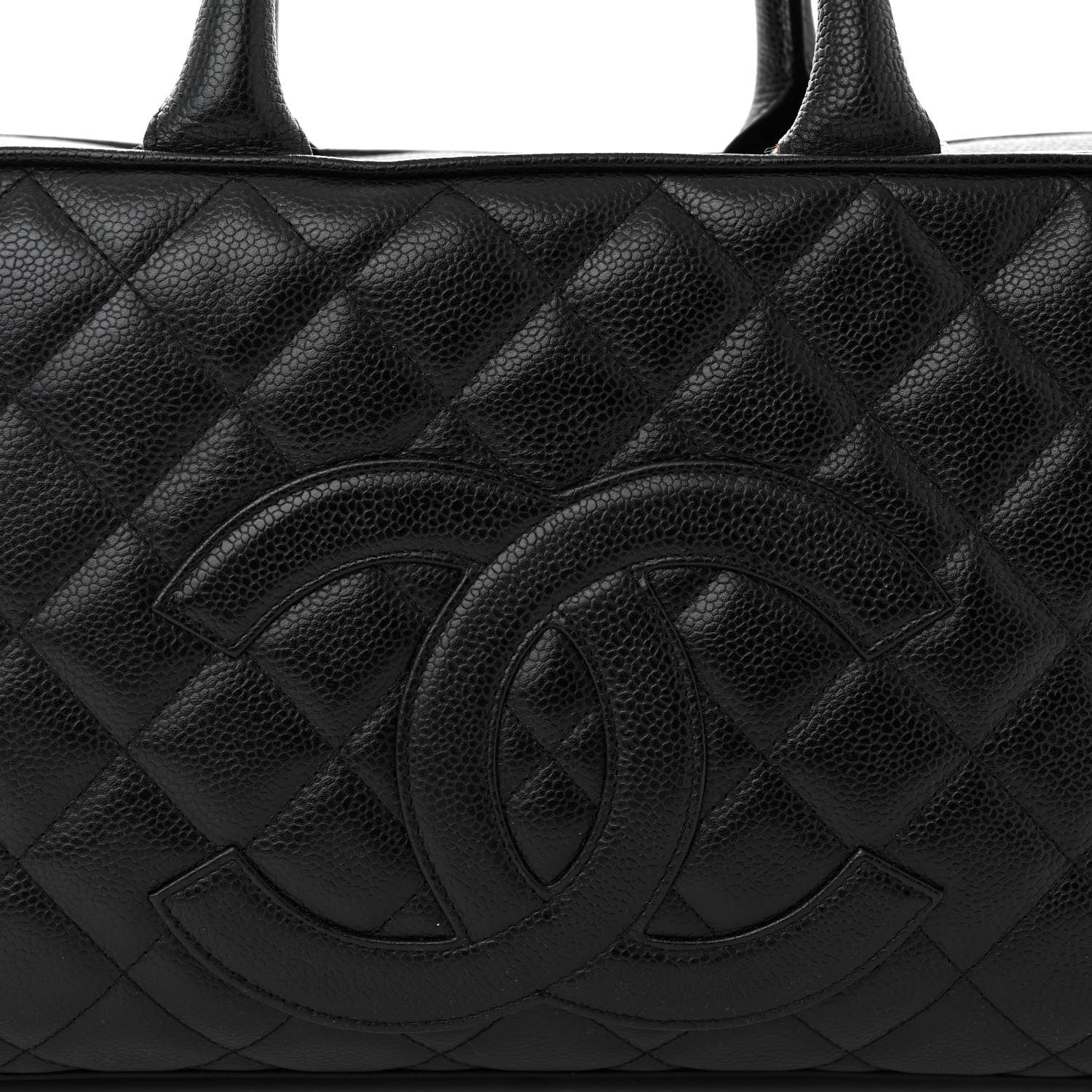 Chanel Caviar Quilted Boston Black 8 of 12