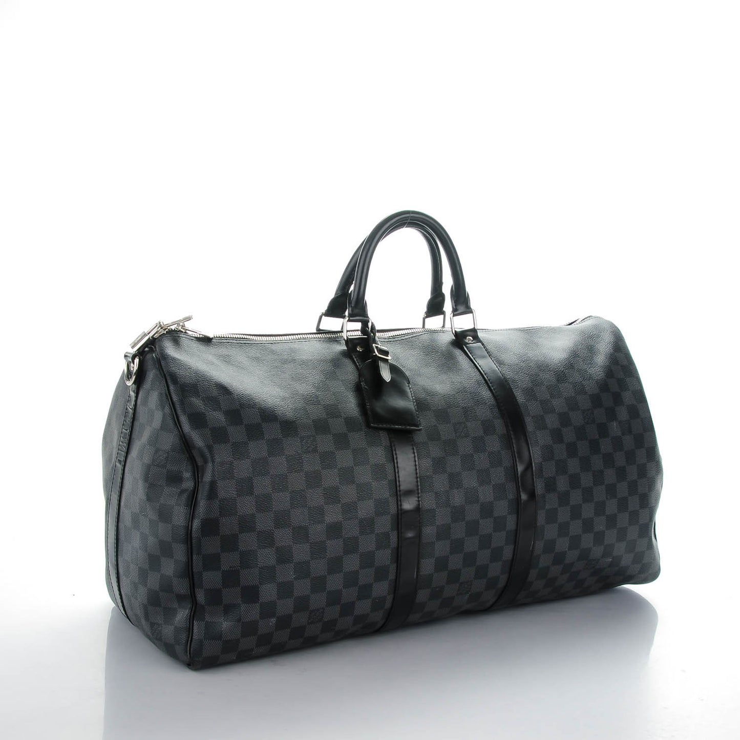 Damier Graphite Keepall Bandouliere 55