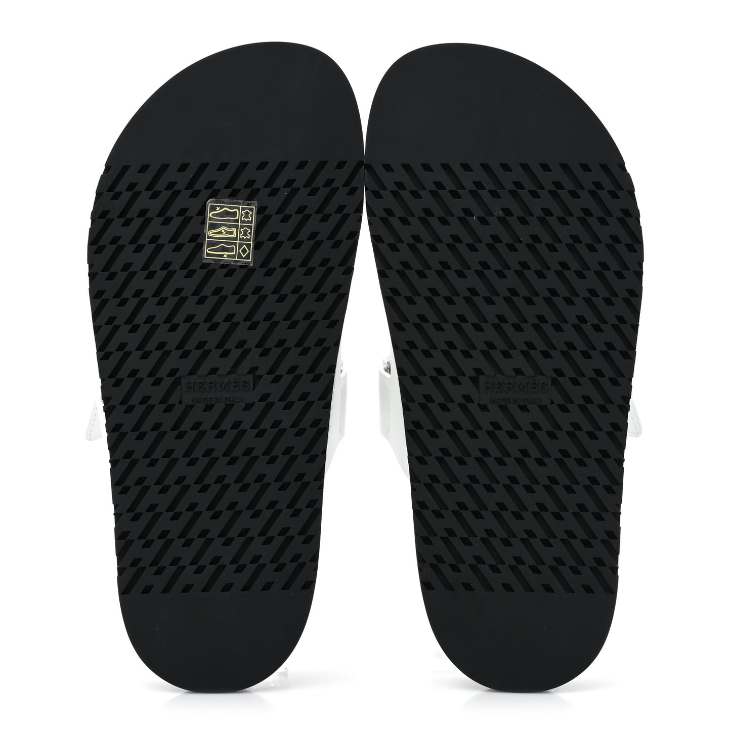 Calfskin Womens Chypre Sandals 37 White