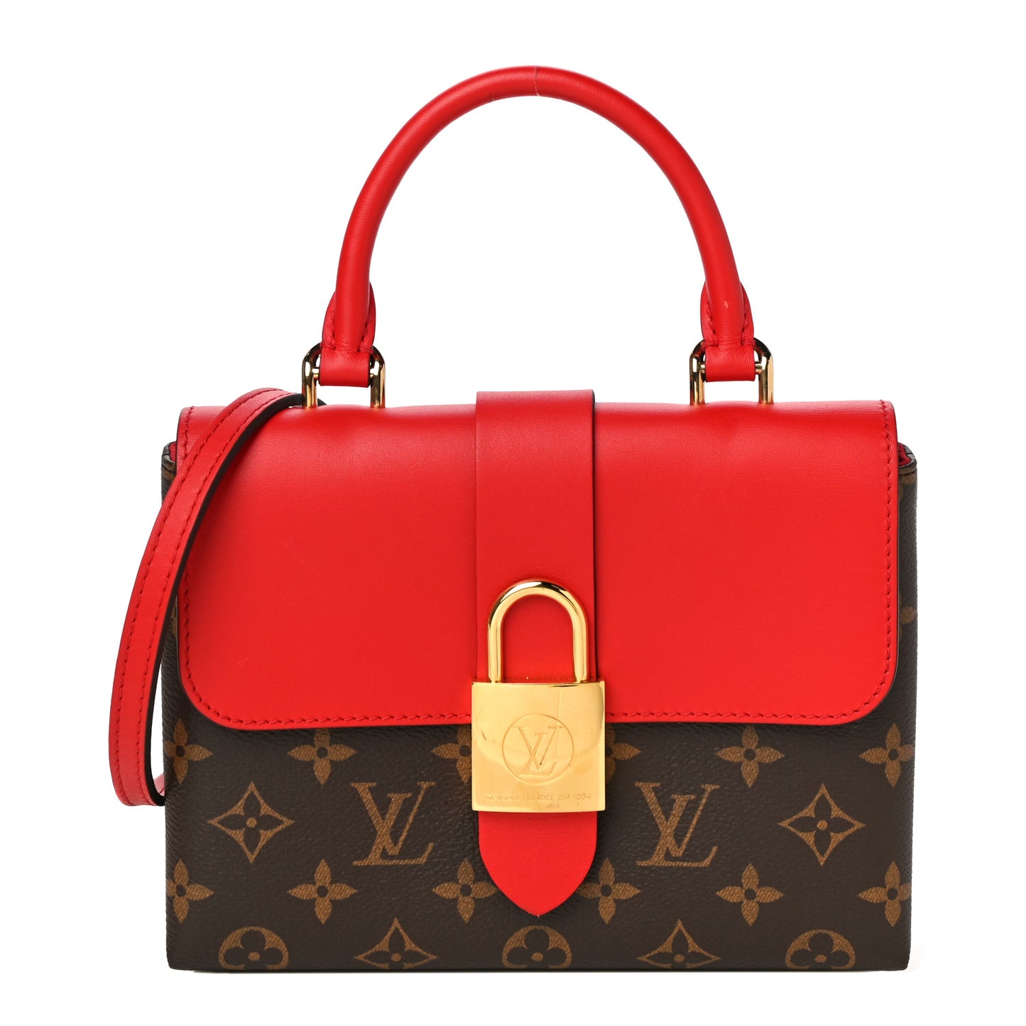 Monogram Locky BB Coquelicot