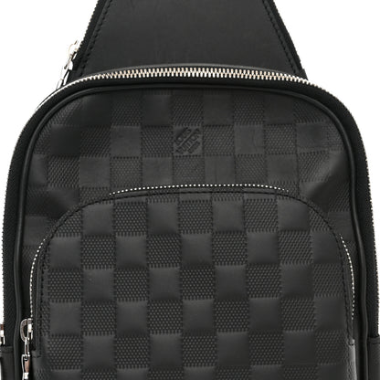 Louis Vuitton Damier Infini Avenue Sling Bag NM Onyx 7 of 10