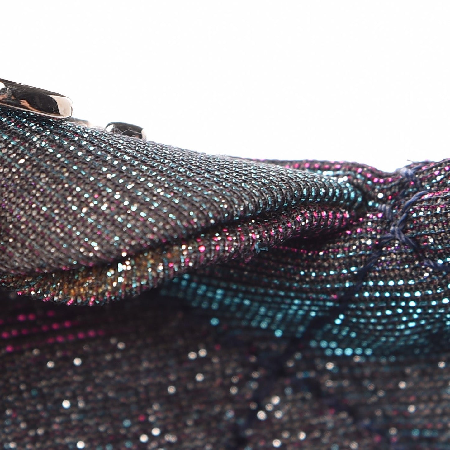 Iridescent Glitter Fabric Jumbo Single Flap Multicolor