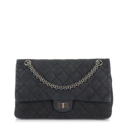 Chanel Iridescent Caviar Quilted 2.55 Reissue 226 Flap Black 1 of 7