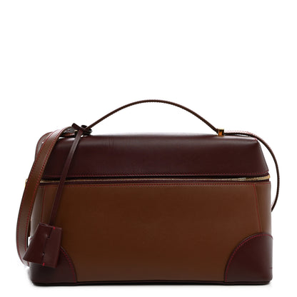 Loro Piana Smooth Calfskin Extra Bag L27 Burnt Tan Oxblood 1 of 9