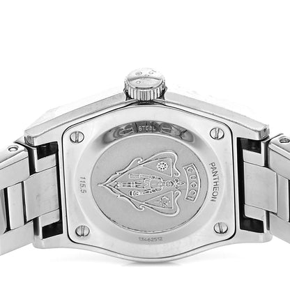 Gucci Stainless Steel 28mm Pantheon Quartz Watch Brown 4 of 5