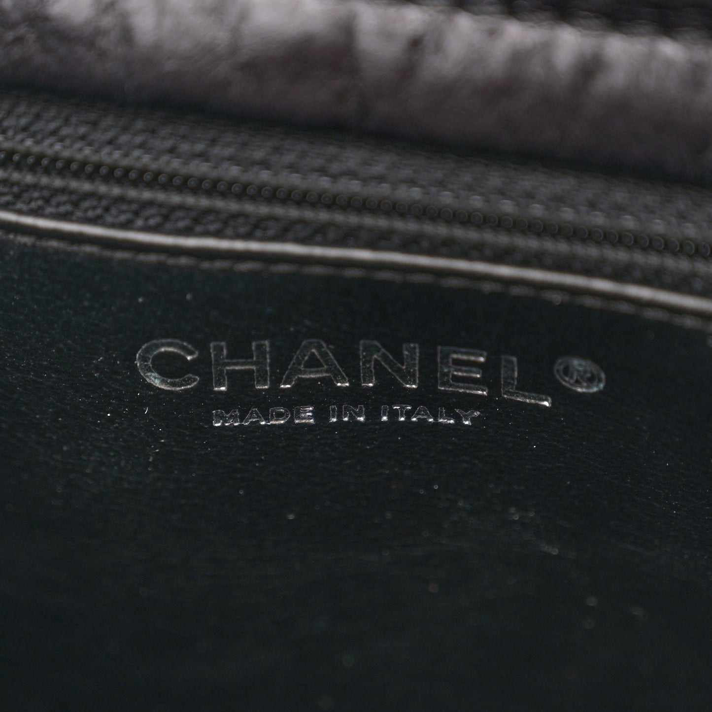 Metallic Aged Calfskin Quilted Reissue 2.55 Accordion Flap Black